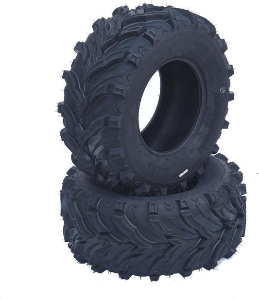 2 Pack ATV UTV AT Mud & Trail Tires,26x9-14 6PR Professional Terrain Off-Road Tires