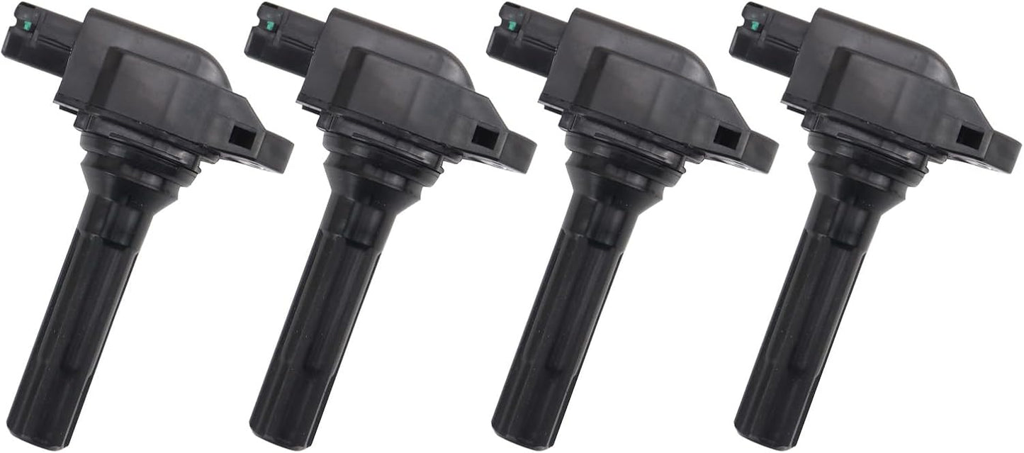 TRQ Ignition Coil Set Compatible with 2020-2024 Subaru Legacy Outback