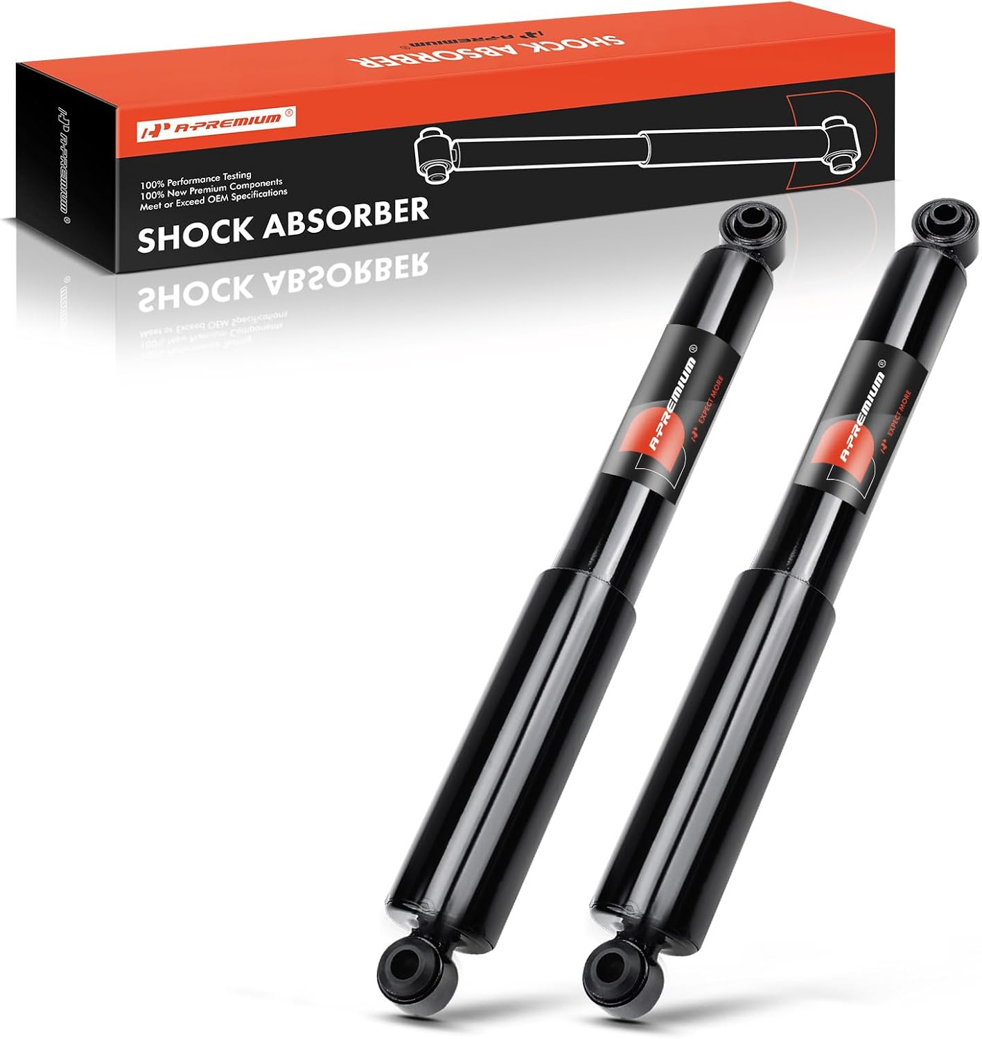 A-Premium Front Complete Strut & Coil Spring Assembly Compatible with Nissan Frontier 2005-2019 & Suzuki Equator 2009-2012, 2.5L, 2-PC Set