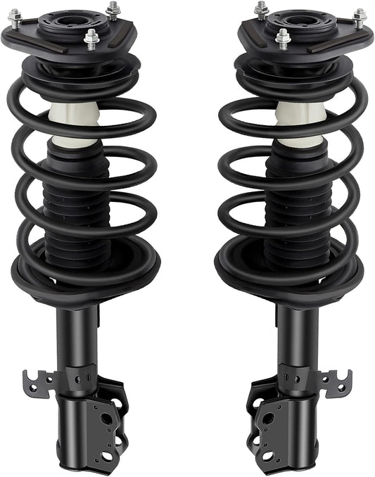 CCIYU Front Struts Shock Coil Spring assembly Fits for 2003 2004 2005 2006 2007 2008 for Toyota Corolla 172115 172114 Quick Struts and struts