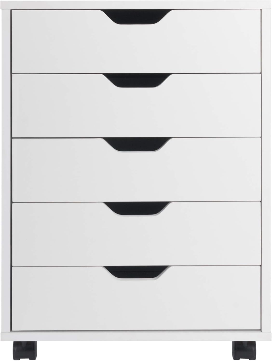 Winsome 10519 Halifax 5-Drawer Composite Wood Cabinet, White