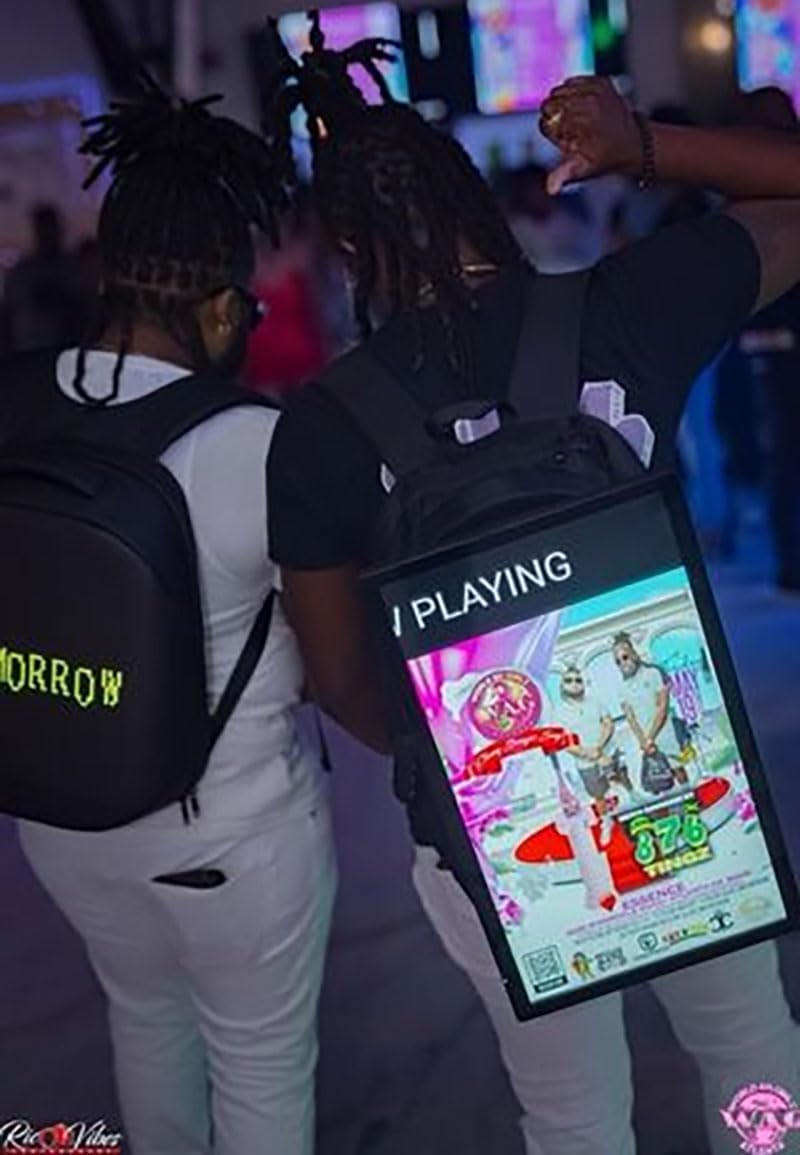 Welaso 21 Inch LCD Digital Backpack, Touch Screen, 4G RAM, 32G Storage, Flippable Screen, Portable Whiteboard and Mobile App Support