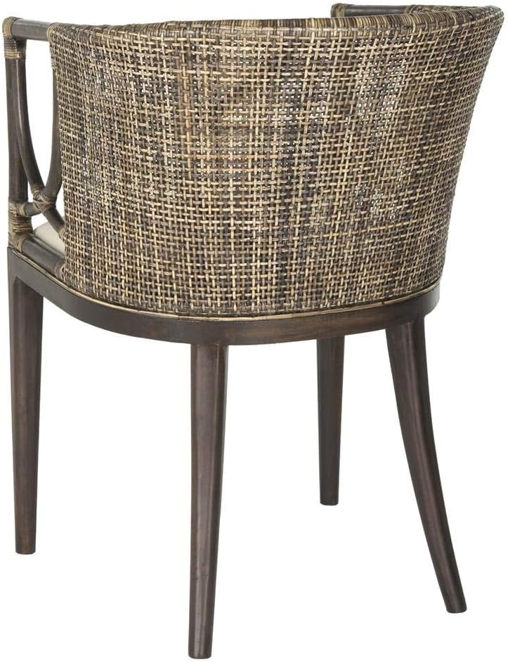 Safavieh Home Collection Beningo and Arm Chair, Brown/Black