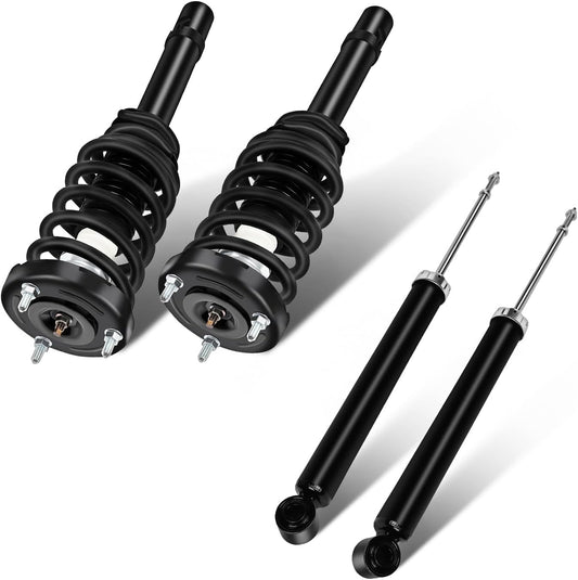 SCITOO Quick Complete Struts Assembly Shock Absorber for 2006-2011 for Hyundai Azera,2006-2010 for Hyundai Sonata (Front Rear Pair)