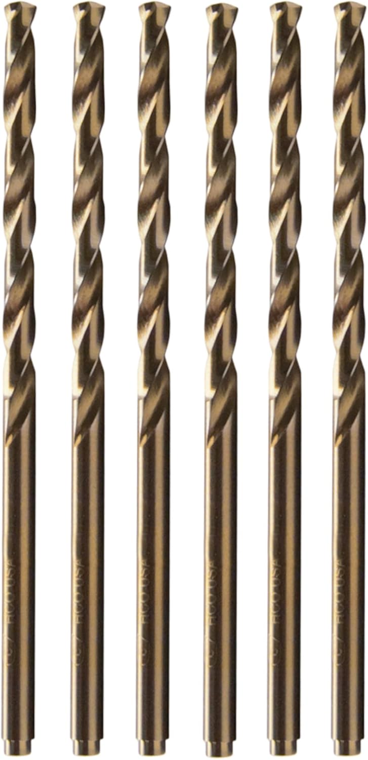 Century Drill & Tool, 26929, 29 PC Set,Jobber Drill Bit, Cobalt Steel, High Speed Drill Bit Pack