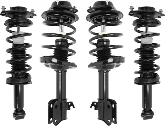 COMPLETESTRUTS - Front & Rear Complete Strut Assemblies with Coil Springs Replacement for 2010-2014 Subaru Legacy - Set of 4