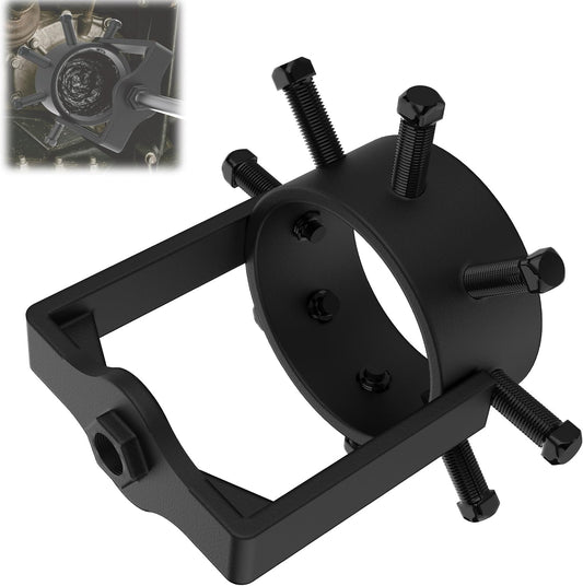ATV CV Axle Removal Tool Fits 5/8"-18 Slide Hammer (Slide Hammer Not Included), 95mm OD Axle Puller Tool Compatible with ATVs/UTVs, Metal CV Joint Removal Tool with Reinforcement Gussets