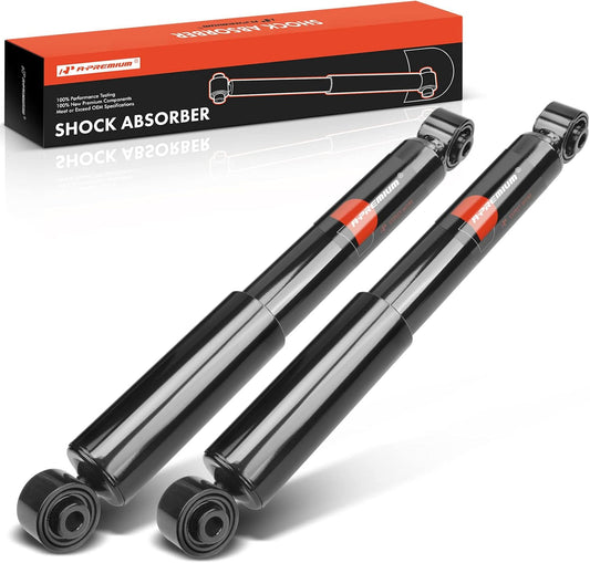 A-Premium Rear Pair (2) Shock Absorber Strut Assembly Compatible with Honda Odyssey 1999-2003, Pilot 2003-2008 & Acura MDX 2001-2002, V6 3.5L, Driver and Passenger Side