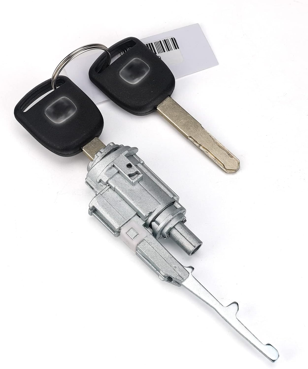 3mirrors Ignition Switch & 2 Door Lock Cylinders w/ 2 Keys with Chip Compatible with Honda 2003-2005 Civic; 2002-2006 CR-V; 2003-2011 Element; 2004 2005 S2000