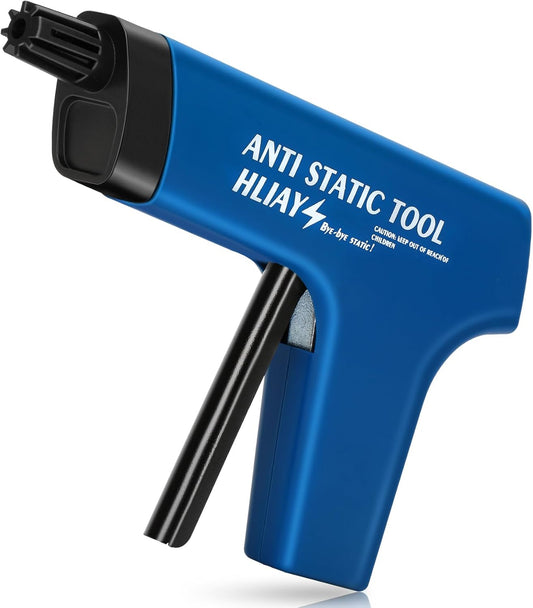 Anti Static Gun, Static Neutralizer Gun for Vinyl Records Camera Lens & Electronics, Instant Static Electricity Remover Tool for Dust-Free Playback, Antistatic gun, Film Cleaning 5 Year Warranty