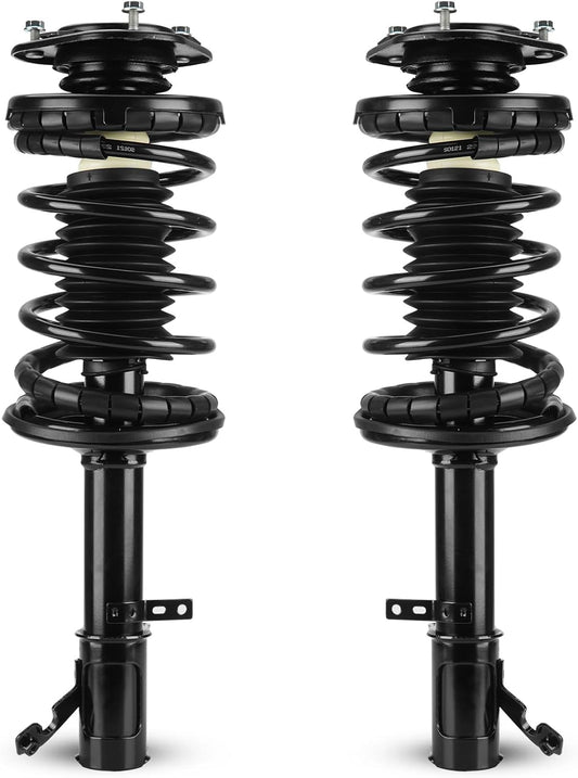 271951R 271952L Front Struts w/Coil Springs for 1993-2002 Toyota Corolla (Sedan ONLY) / 1998-2002 Chevrolet Prizm / 1993-1997 Geo Prizm, Shock Absorbers Assemblies Suspensions 94 95 96 99 00 01