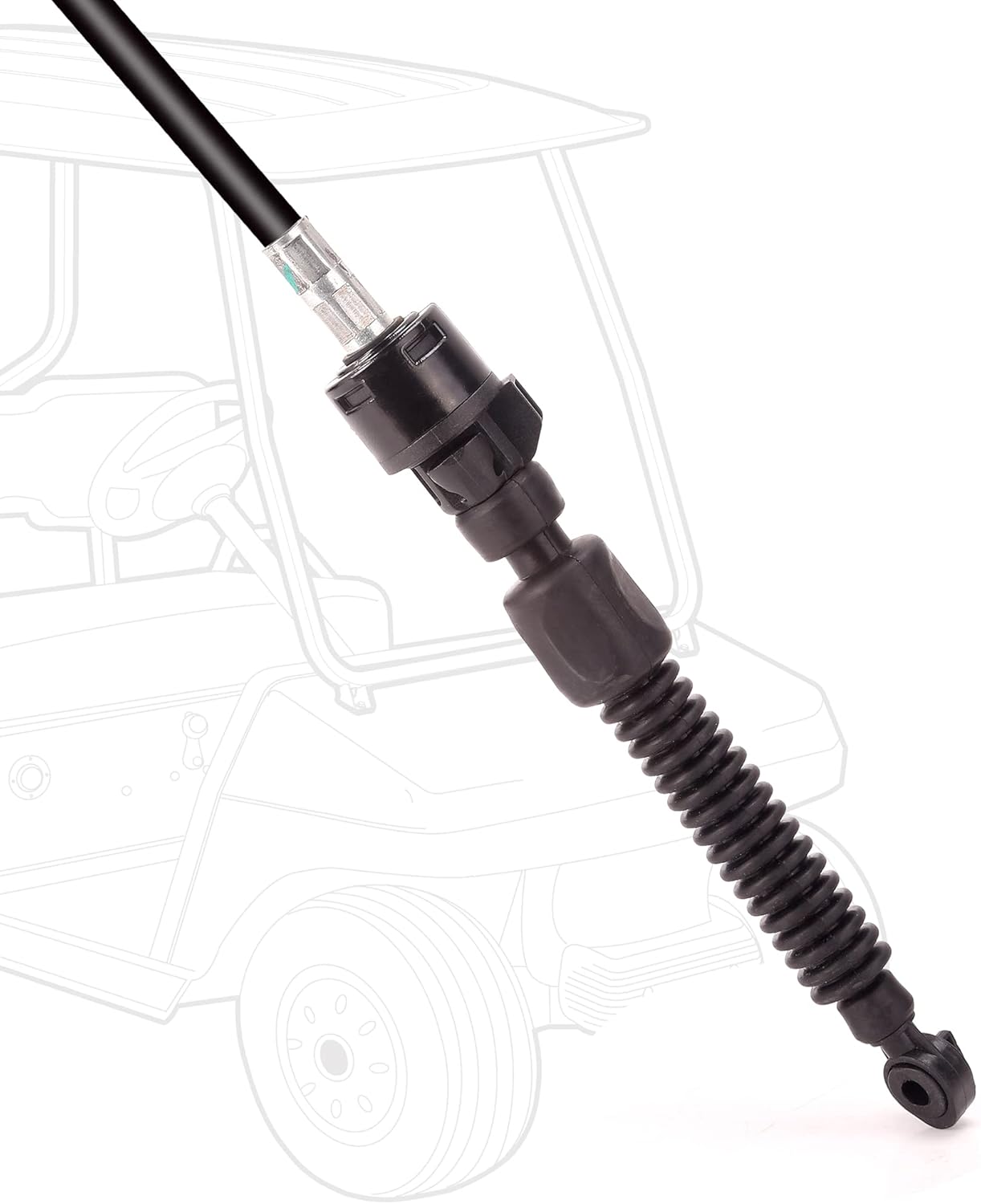 10L0L Golf Cart Forward and Reverse Transmission Shift Cable for Club Car Precedent 2007-up, Replace OEM 103379601 102589901