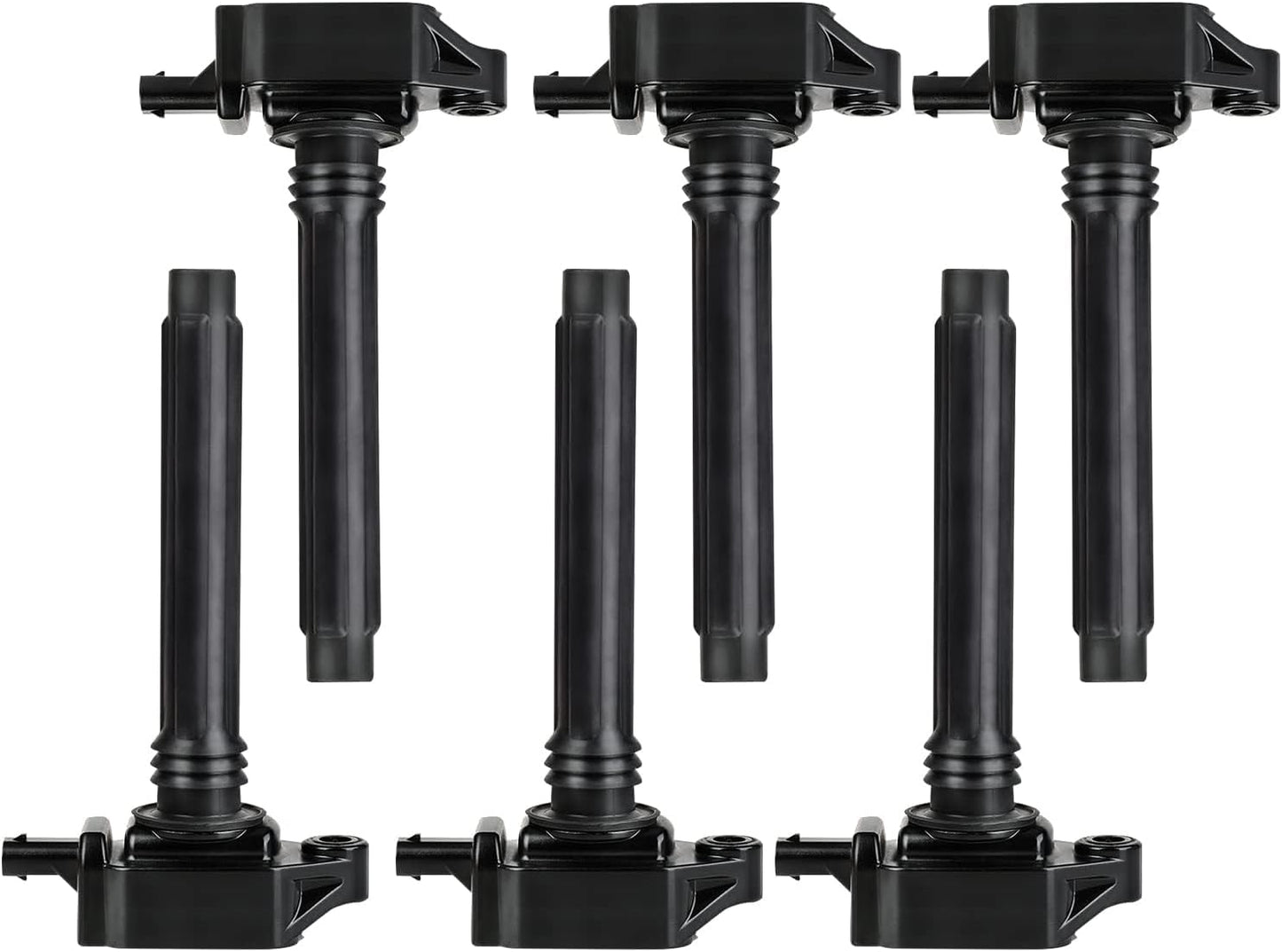 Yikesai Ignition Coil Pack and Spark Plug Compatible with 3.5L V6-2007-2020 Nissan Maxima, Murano, Altima, Pathfinder, Quest, Infiniti Q50, QX60, FX35 - Replaces UF550, Set of 6