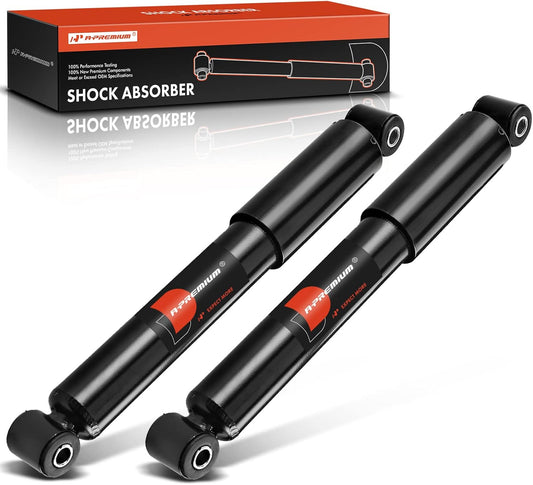 A-Premium Rear Shock Absorbers Struts Compatible with Dodge Grand Caravan 2008-2010, Chrysler Town & Country 2008-2010 - [without Load Leveling Suspension]