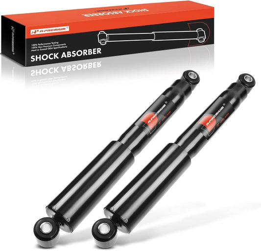 A-Premium Rear Shock Absorber Compatible with Ram ProMaster 2500, ProMaster 3500, 2014-2024, 2-PC Set