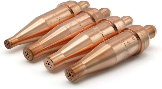 Scorpion Tip Acetylene Victor Style Cutting Torch Tip Kit - Sizes 0-3, Series 1, Type 101