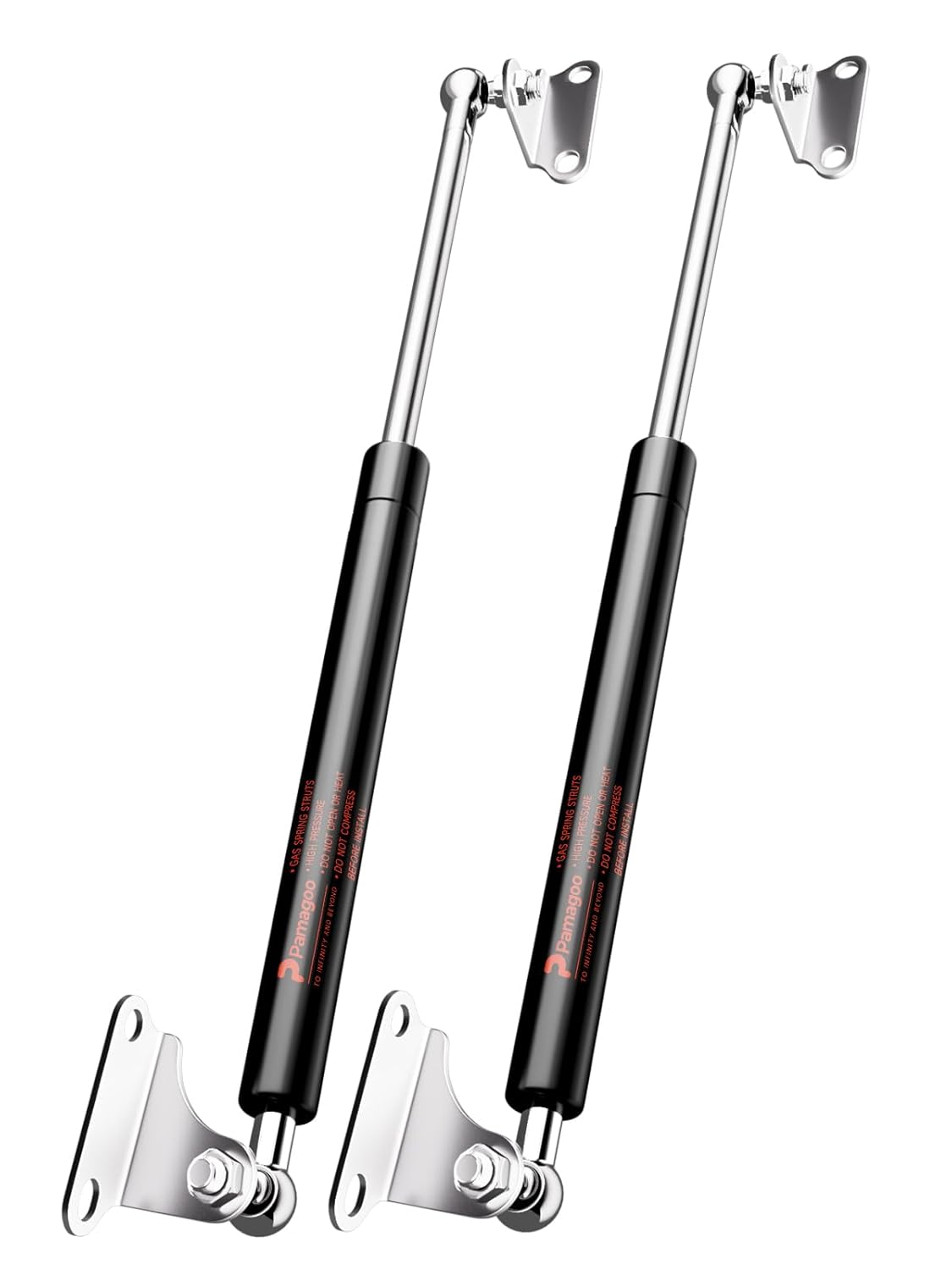 36 Inch 120 Lb(96-132lbs) 534N Gas Struts for Heavy Lid, Rv Storage Bed Lift Heavy Duty Shock，36'' Spring Kit with Mounting Brackets, 2pack
