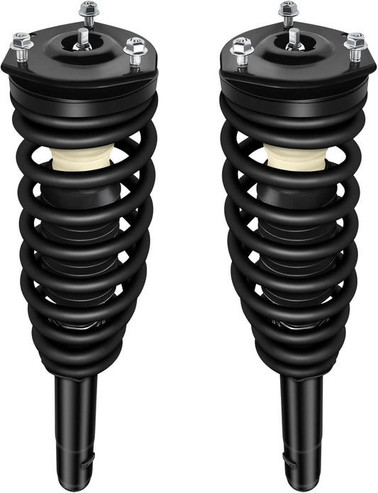 AUTOMUTO Strut Spring Assembly Front Pair Shock Absorber Fit 2010 2011 2012 Fusion, 2010 2011 for Mercury Milan 2.5L L4 Replace for 272596