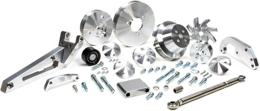 20560 SWP Serpentine Pulley Kit for Big Block Chevy Engine