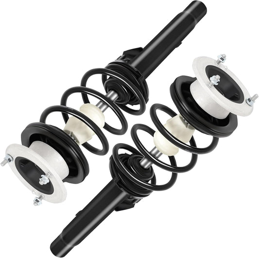 cciyu Struts Complete Struts Spring for 2008-2011 for BMW 135i 2006 for BMW 325i Struts Shocks for 172313 172314 front Struts
