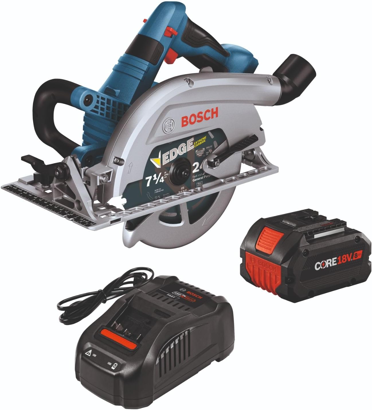 BOSCH GKS18V-26LN PROFACTOR™ 18V 7-1/4 In. Blade-Left Circular Saw (Bare Tool)