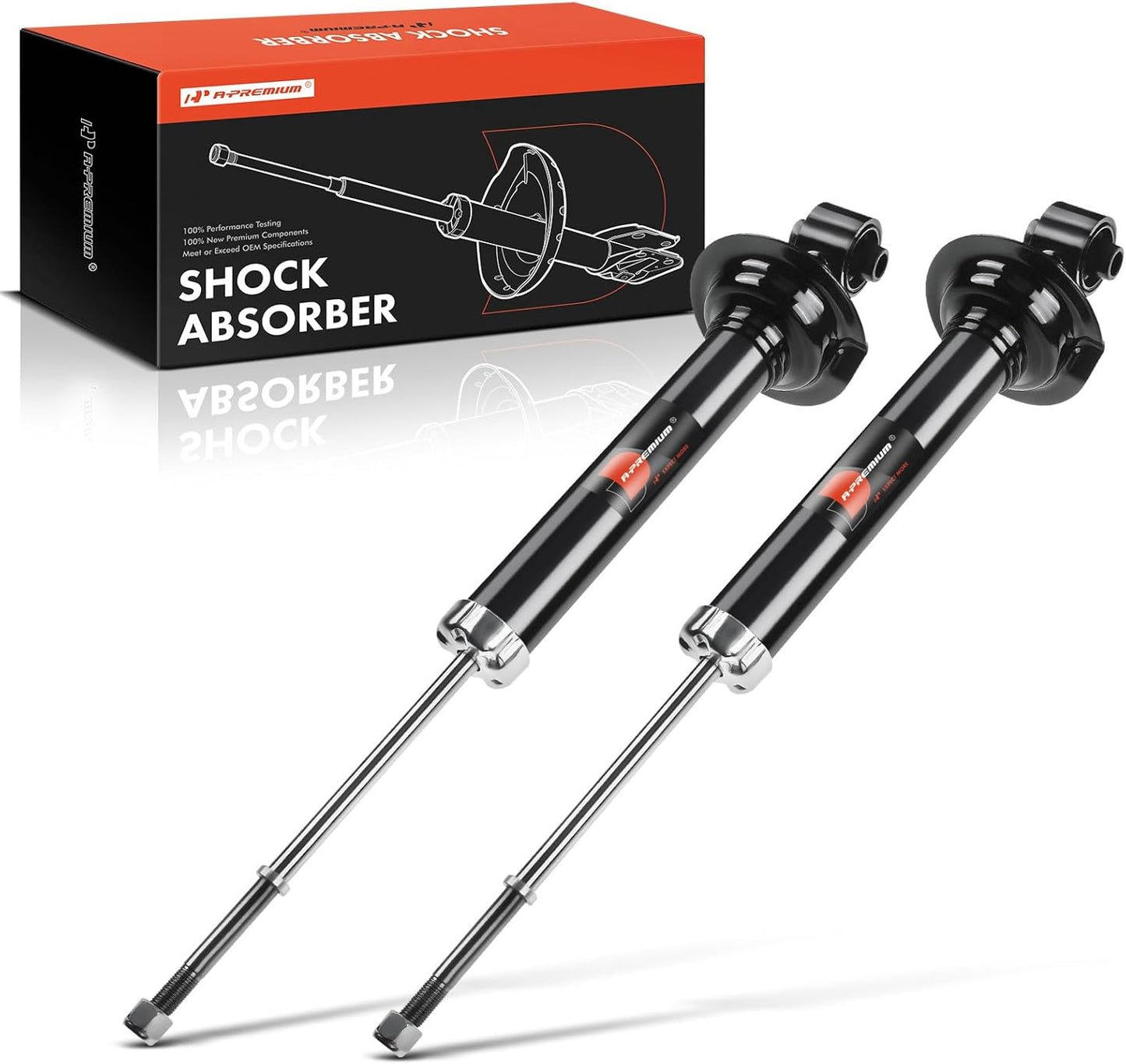 A-Premium Front Shock Absorber Strut Compatible with Lexus GS300 2006, GS350 2007-2011, RWD, 2-PC Set