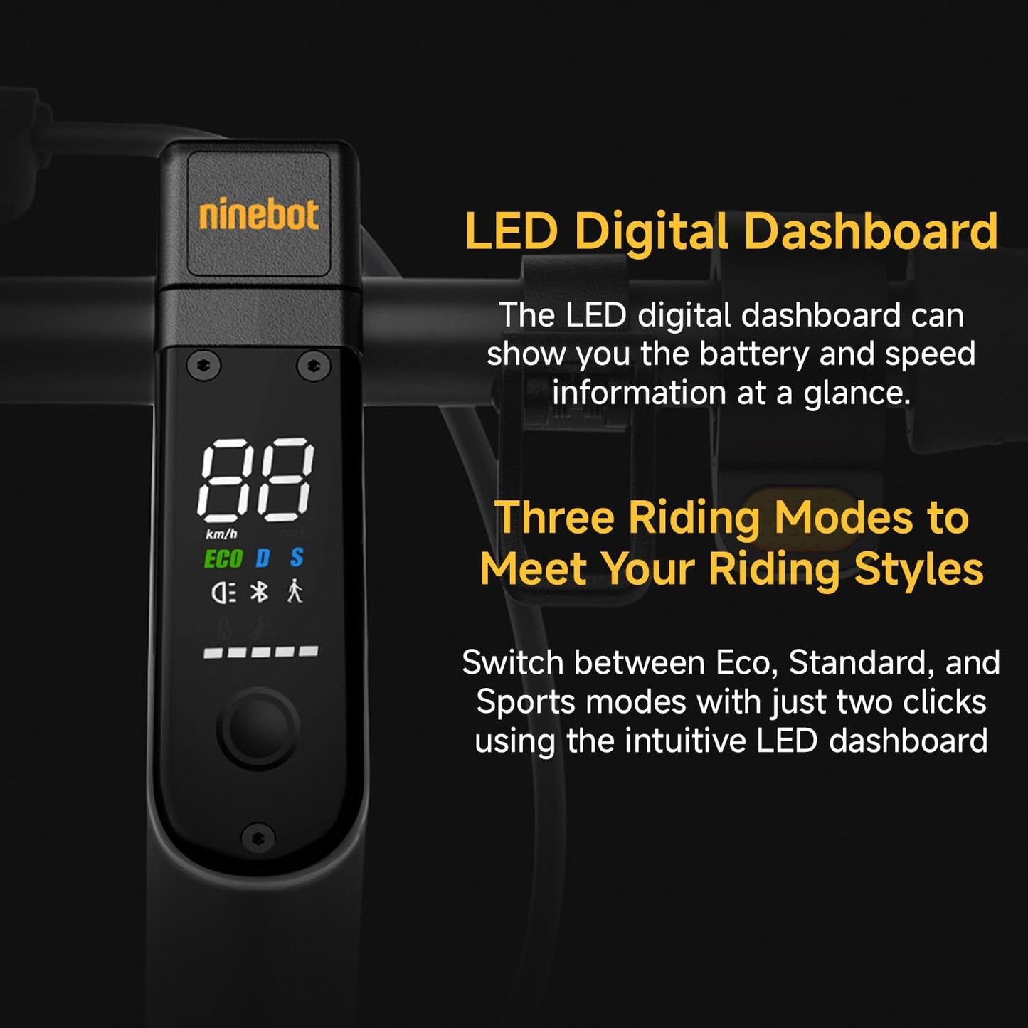 Segway Ninebot MAX Electric Kick Scooter w/Powerful Motor, Long Miles Range, 18.6 & 22mph Top Speed, Dual Suspension (MAX G2 Only), Scooter for Adults UL-2271 2272 Certified