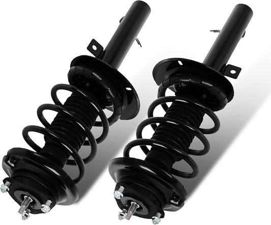 SCITOO Front Pair Complete Strut Spring Shock Absorber Assembly 172257 172258 Quick Struts Replacement for Ford Focus 2006 2007 2008 2009 2010 2011 (Set of 2)