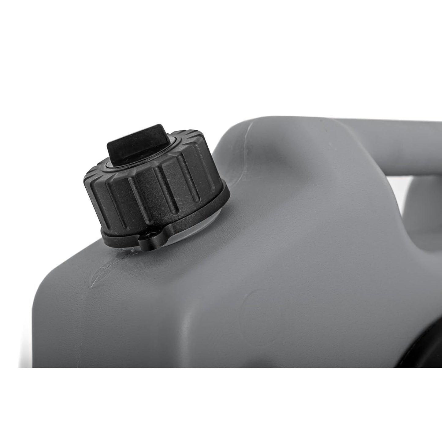 Rough Country 10L/2.6 Gallon Flat Fluid Container with Lockable Mount - Storage & Transport Non-Potable Liquids. Gray