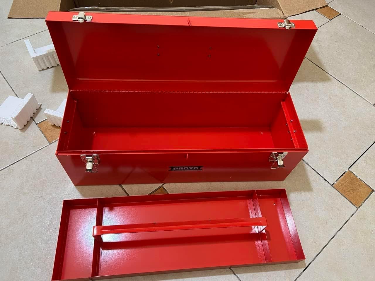 26" General Purpose Double Latch Tool Box