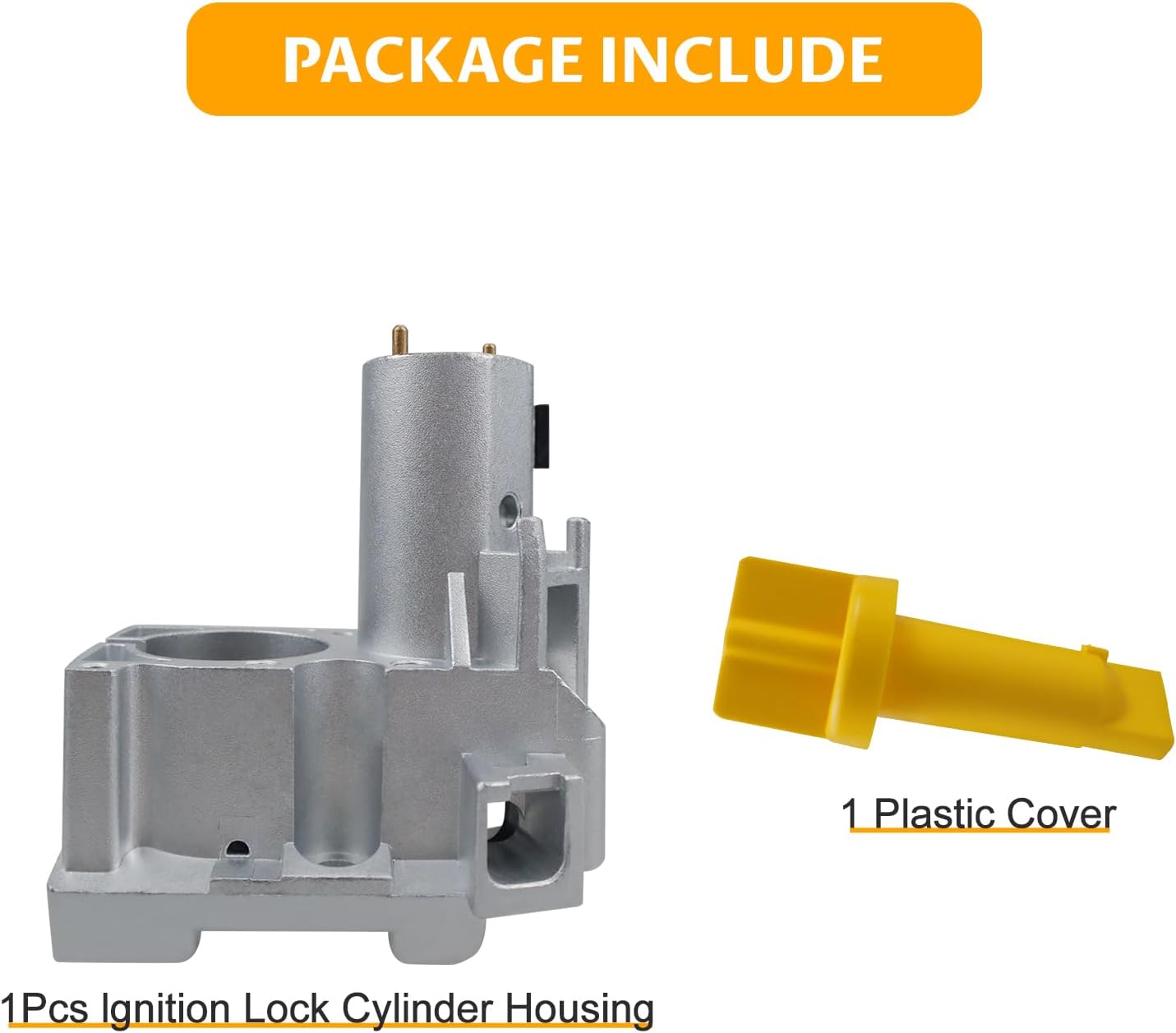 924-720 Ignition Assembly Ignition Lock Cylinder Housing Compatible with Chevy Surburban Tahoe Express GMC Savana Yukon Cadillac Escalade 1998 1999 2000 Replaces # 26049449