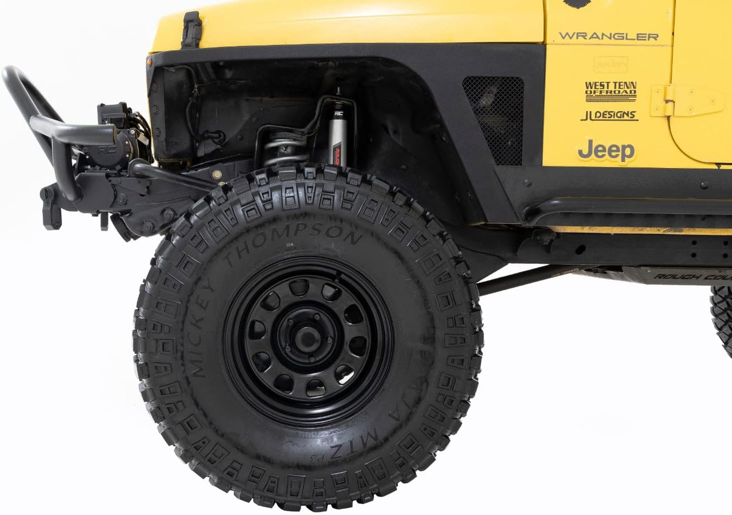 Rough Country Daytona Steel Wheel Black (16x8 / 8x6.5 / 8x165.1) - RC51-6881