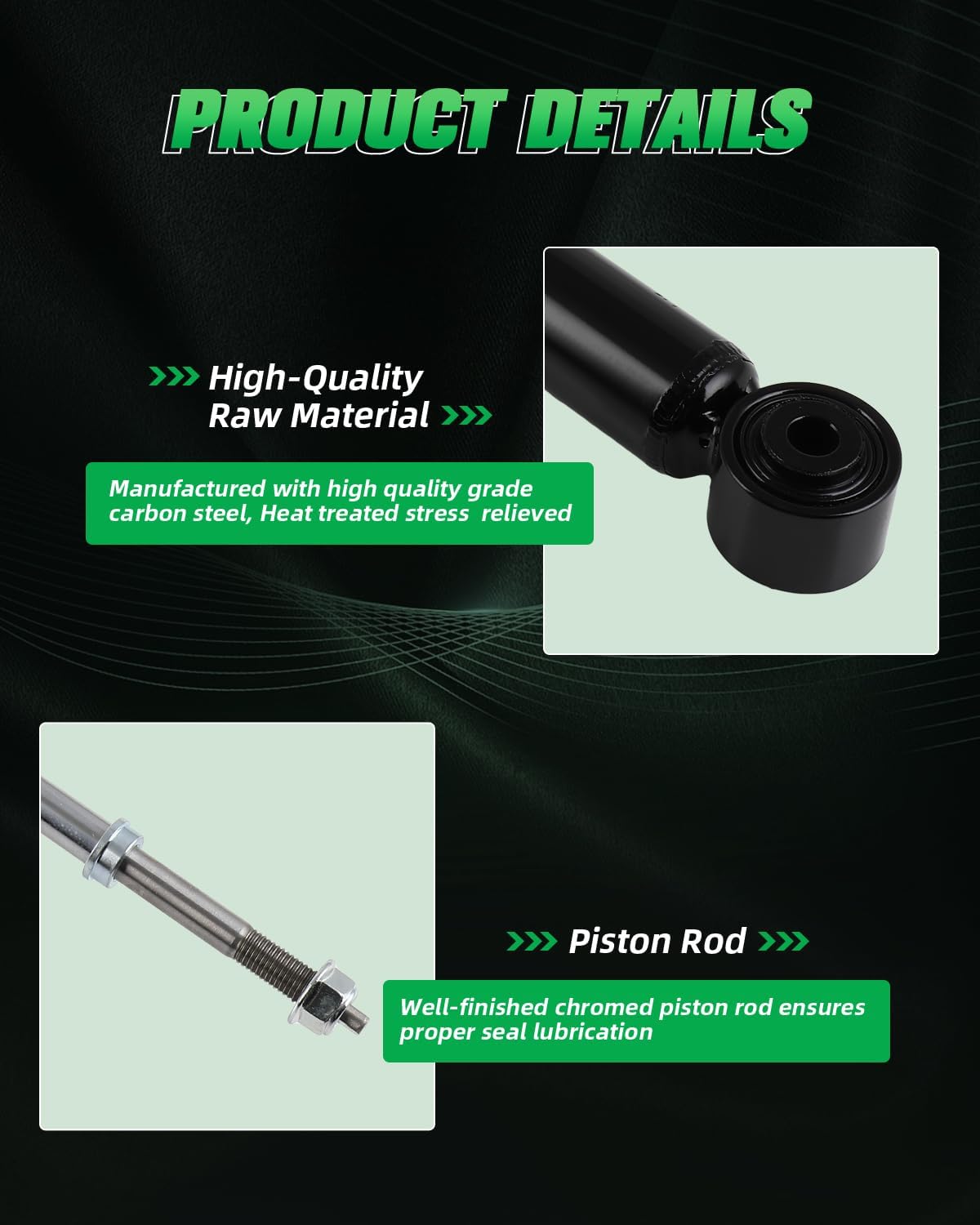 SCITOO - Rear Shock Absorbers for Nissan Fits 2015-2020 for Nissan Versa,2014-2019 for Nissan Versa Note Shocks 3430043 5673 E62103WC0C E62109KN0A E62109MB0A 930795 Shocks Struts - 2Pc Set