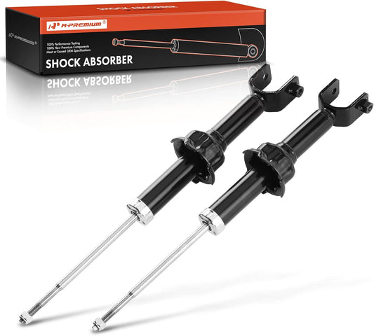 A-Premium Rear Shock Absorber Compatible with Honda Civic 1989-1995, Civic del Sol 1993-1997, CRX 1989-1991 & Acura Integra 1994-2001, Driver and Passenger Side