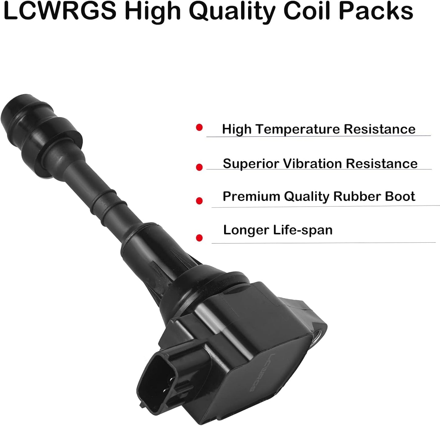 Set of 8 Ignition Coils for 5.6 V8 Nissan Titan Armada Infiniti QX56 2007 2008 2009 2010 2011 2012 2013 2014 2015 Coil Packs OE# UF551
