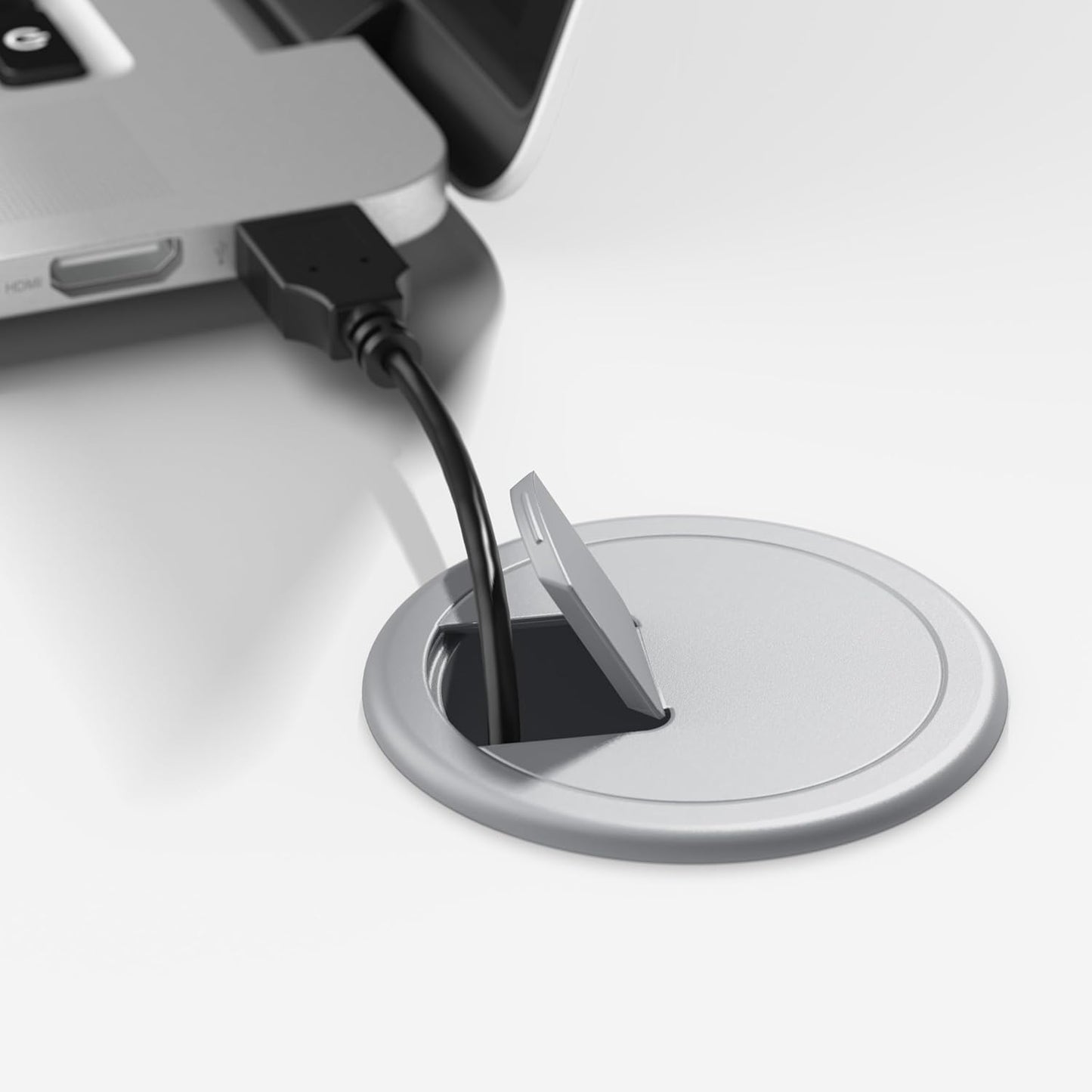 Bush Business Furniture Studio C 66W x 30D Office Desk in White