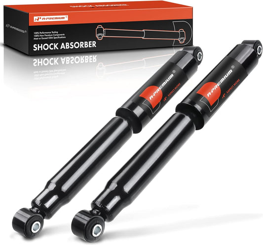 A-Premium Rear Pair (2) Strut Shock Absorbers Compatible with Chevrolet Equinox 05-17 & GMC Terrain 10-17 & Pontiac Torrent 06-09 & Saturn Vue 08-10, XL-7 07-09, Rear LH & RH