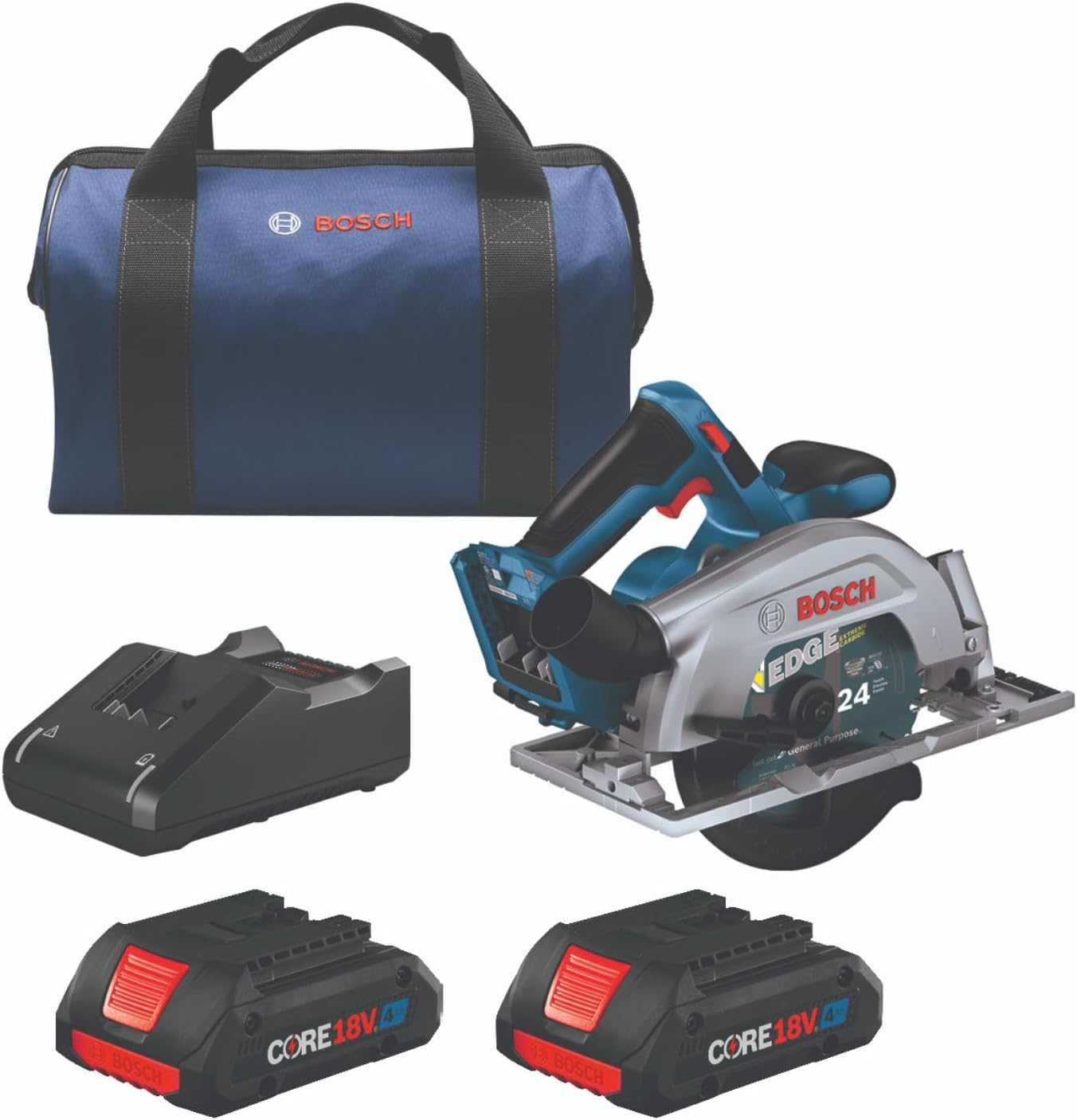BOSCH GKS18V-22N 18V Brushless Blade-Right 6-1/2 In. Circular Saw (Bare Tool)