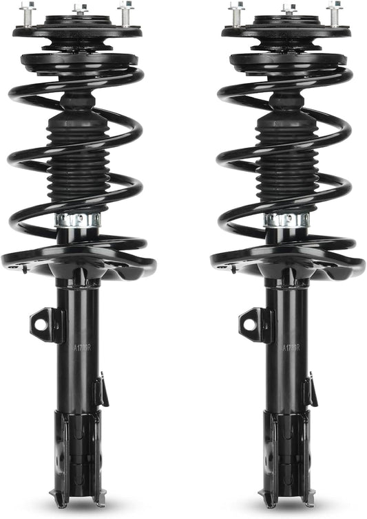 172989 172990 Front Struts Shocks w/Coil Springs for 2014-2019 Toyota Corolla (1.8L I4 ONLY), Strut Shock Absorbers Assembly 2015 2016 2017 2018 - [ Exc. w/Sport Suspension models | Exc. 2.0L ]