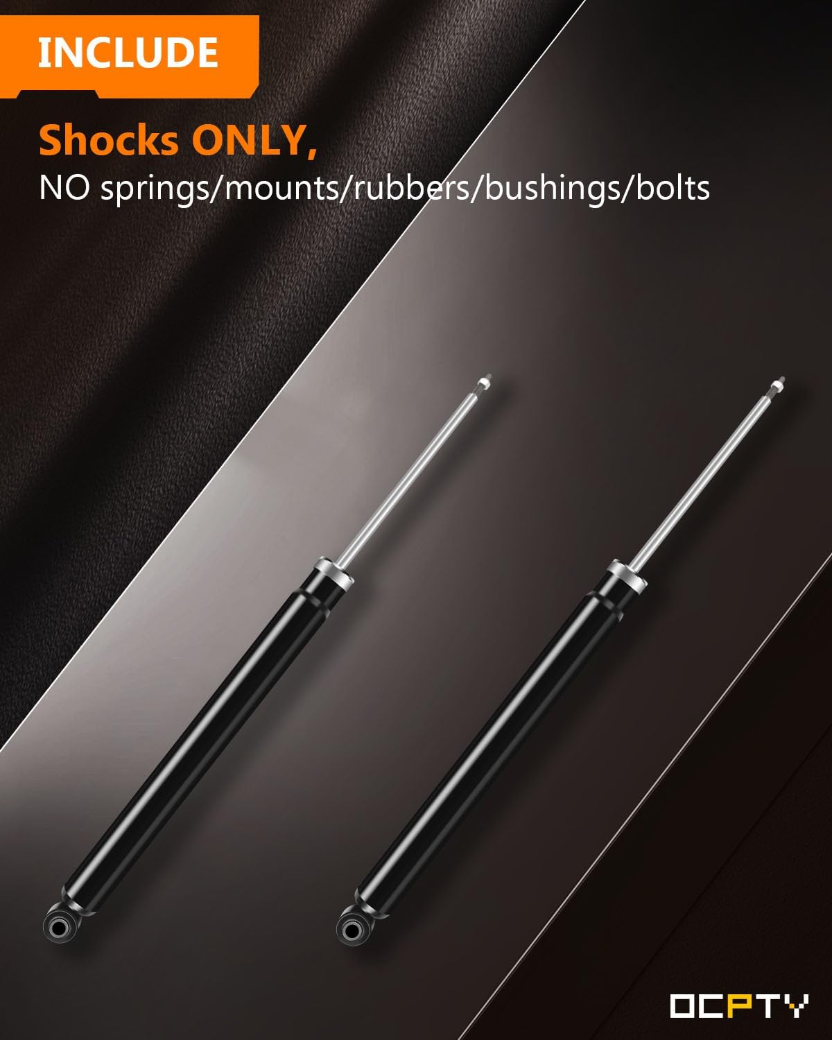 Shocks for Ford Focus,OCPTY Rear 5645 Shock Absorbers Struts Fit for 2012 2013 2014 2015 2016 2017 2018 for Ford Focus Sea of 2 Auto Shocks Replace OE with 349194 554402 5645