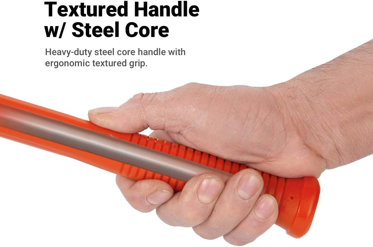 Capri Tools CP10102 C102 12 lb Dead Blow Hammer, 36-1/2", Orange