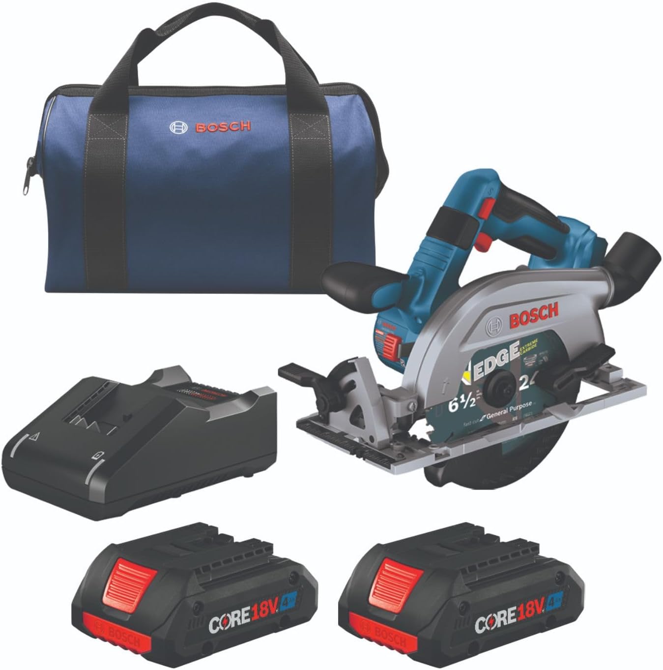 BOSCH GKS18V-22N 18V Brushless Blade-Right 6-1/2 In. Circular Saw (Bare Tool)