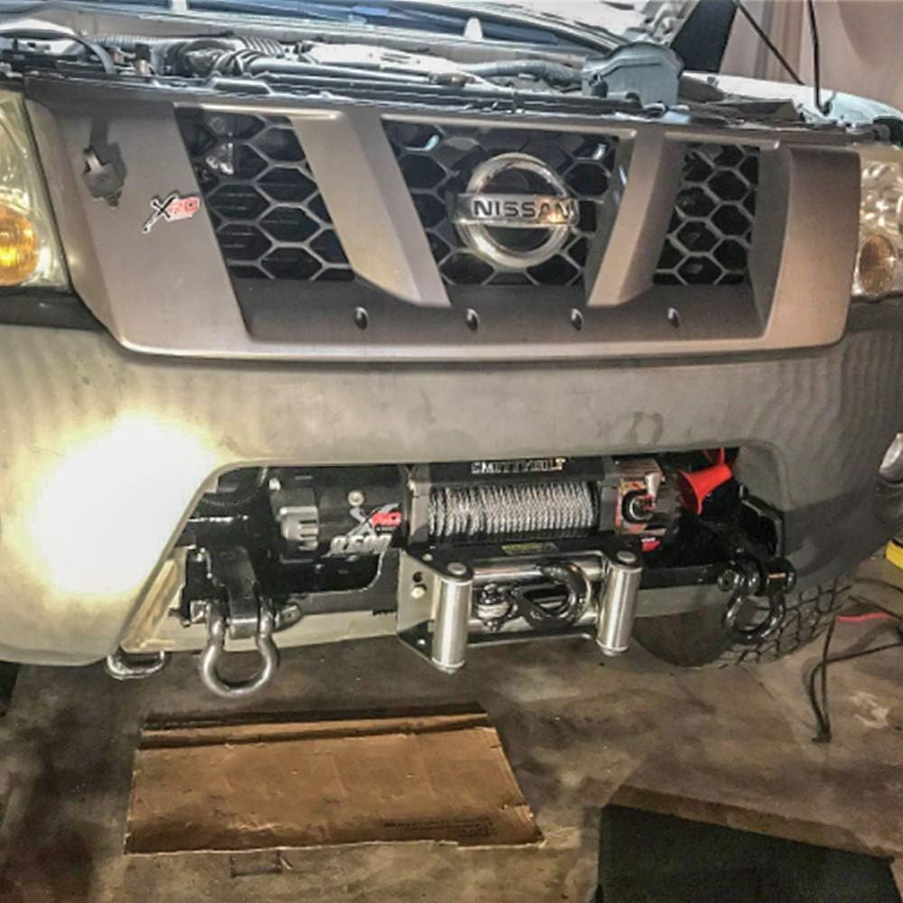 RUGCEL WINCH Winch Mounting Plate Compatible w/ 1987-2006 Wrangler TJ LJ YJ (36")，Universal mounting Plate