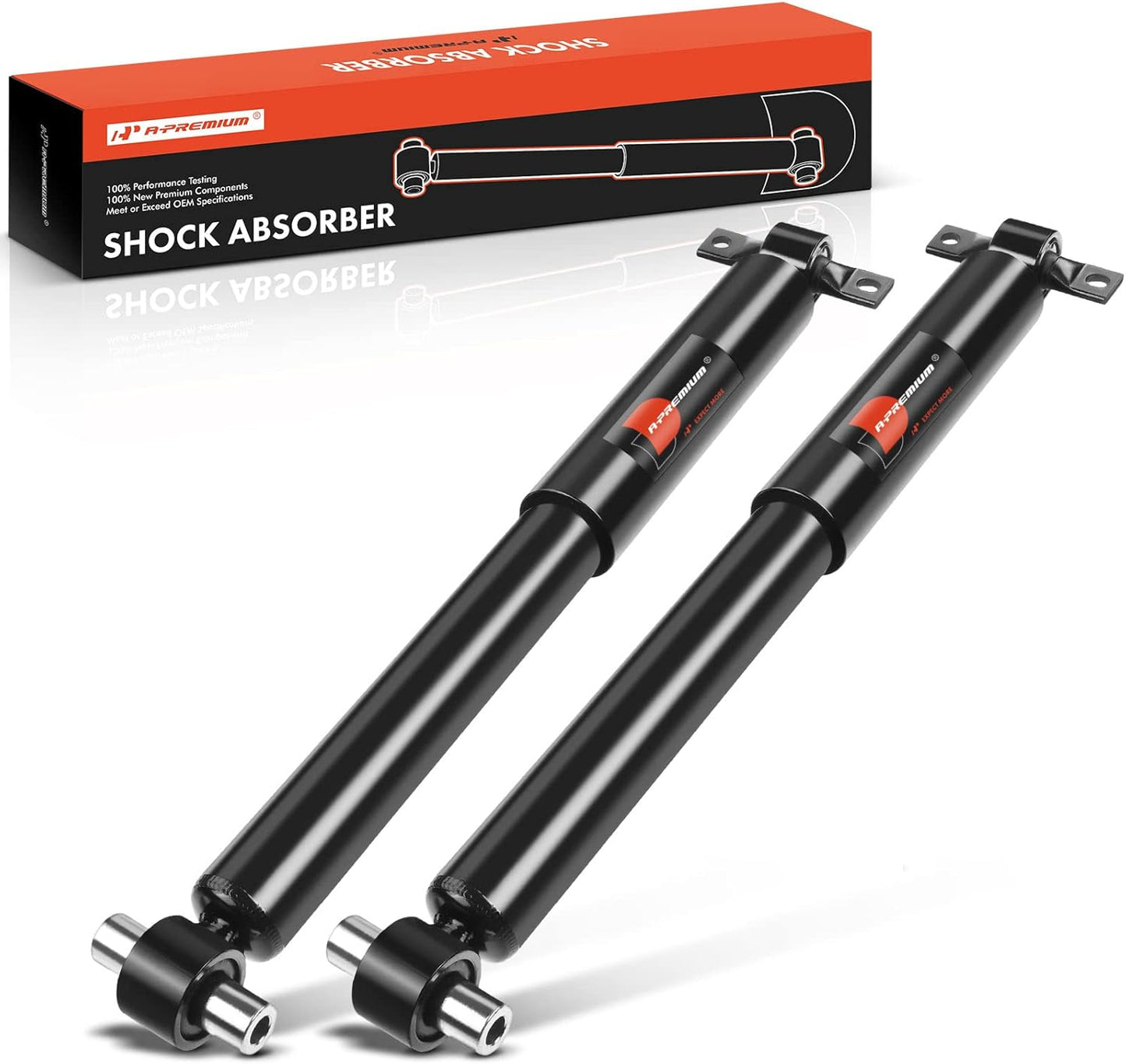 A-Premium Rear Pair (2) Shock Absorber Compatible with Honda Pilot 2009 2010 2011 2012 2013 2014 2015, Driver and Passenger Side