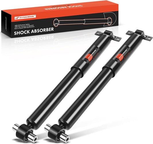 A-Premium Rear Pair (2) Shock Absorber Compatible with Honda Pilot 2009 2010 2011 2012 2013 2014 2015, Driver and Passenger Side
