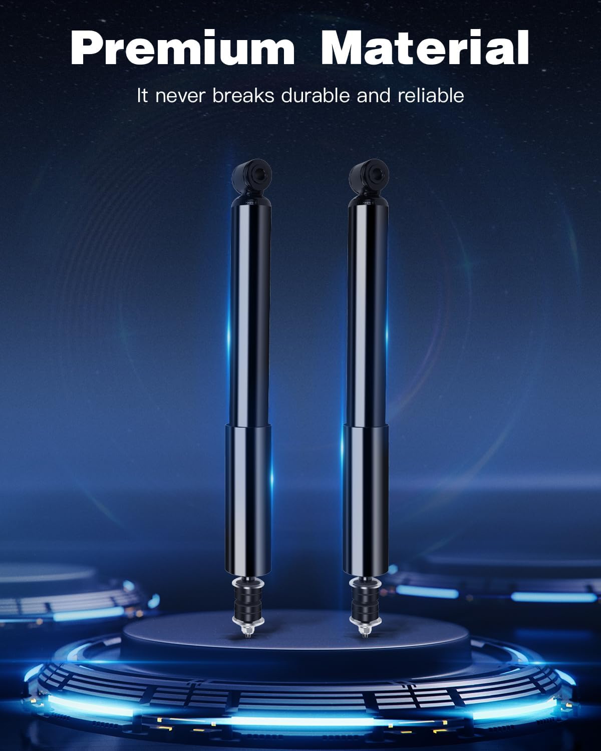 Set of 4 Shocks,ECCPP Shocks Absorbers fit for Chevy Tracker,for Suzuki Sidekick/X-90/Vitara/Grand Vitara,Geo Tracker 1994 1995 96 97 98 99 00 01 02 03 04 05 Front Rear Auto Shocks with 334196 334195