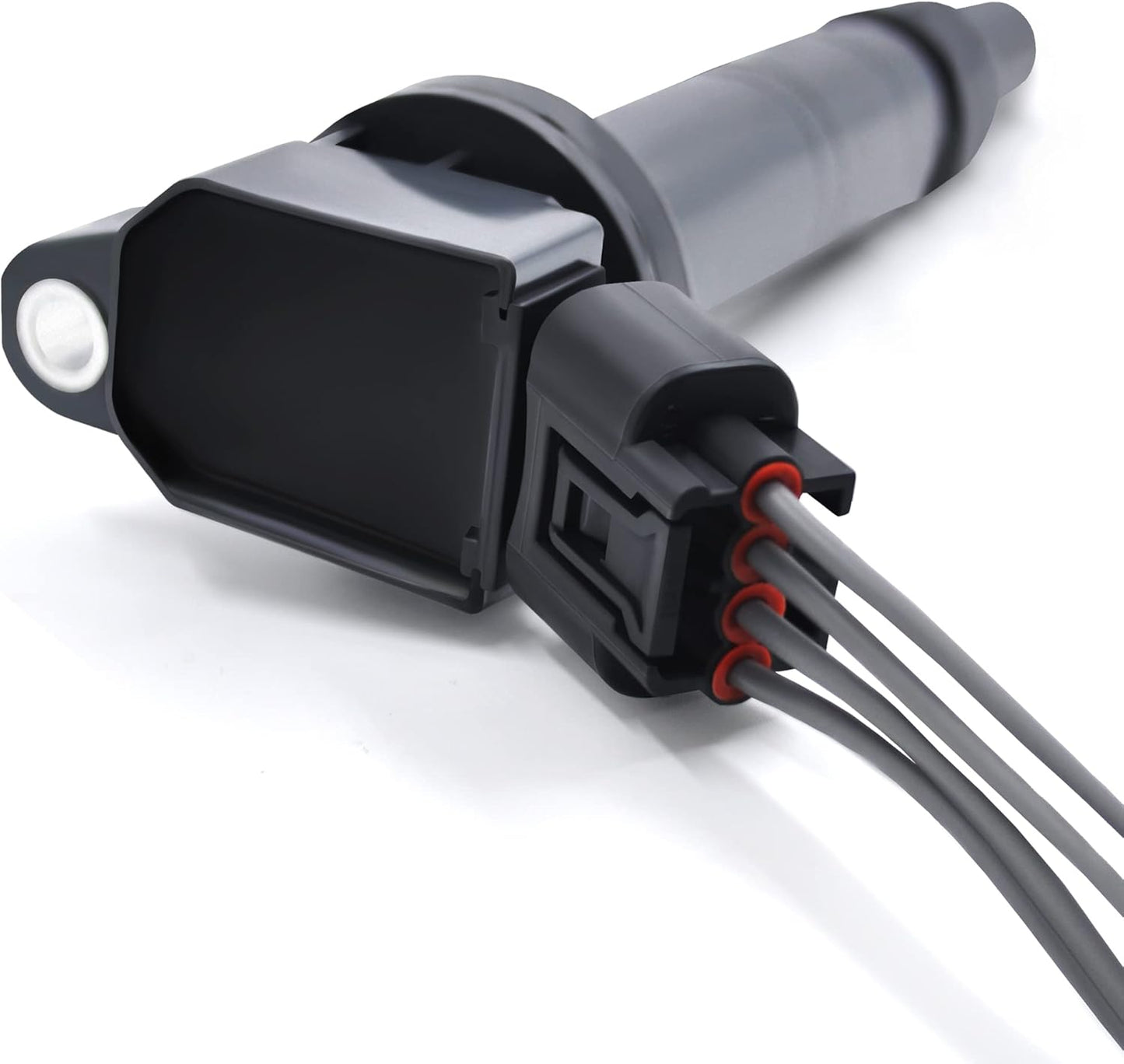 Set of 4 Ignition Coils Pack & Pigtail Connector Wiring Harness Kit Compatible with Lexus IS F Scion xB Toyota Corolla XRS 2.4L 5.0L Replacement for UF495