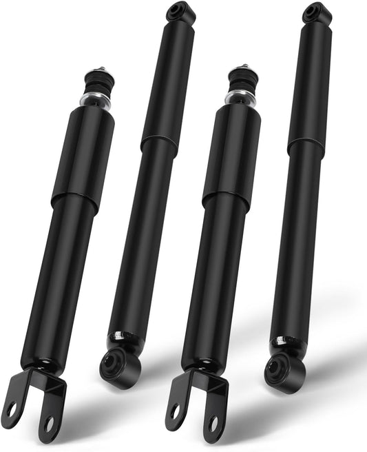 4WD - Shocks for Silverado/for Sierra (Front Rear, 4Pcs), SCITOO Shocks Absorbers Set fit for 1999-2005 2006 for Chevy Silverado 1500,1999-2008 for GMC Sierra 1500 344381 37151 344386 37152 Struts