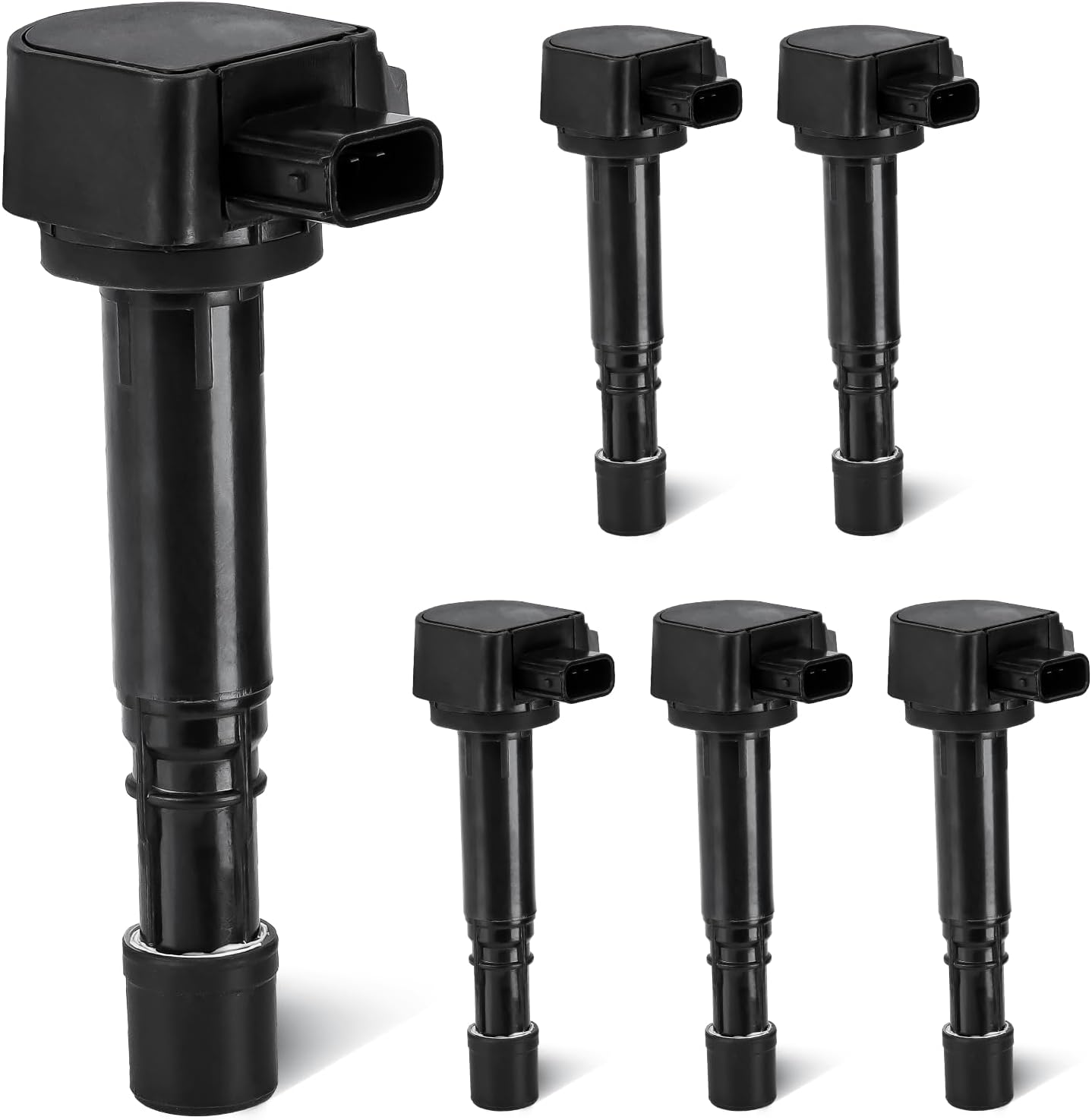 Set of 4 Ignition Coil Pack 3.5L Compatible with 2001-2005 Honda Civic 1.7L Acura MDX 3.5L, 2003-2005 Pilot, 2006-2008 Ridgeline Replace UF400 5c1451