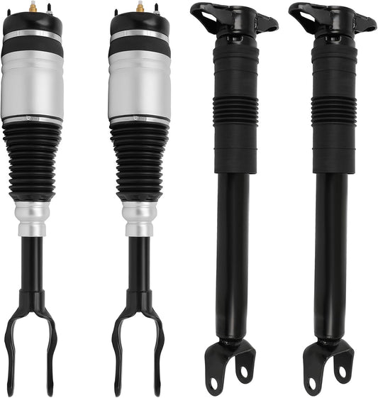 SCITOO Front and Rear Left and Right Air Suspension Spring Strut Shock Kit Fit 11-15 For Jeep For Grand Cherokee, 11-15 For Dodge For Durango Air Shock Strut, For 68029903AC 68029902AC Set of 4